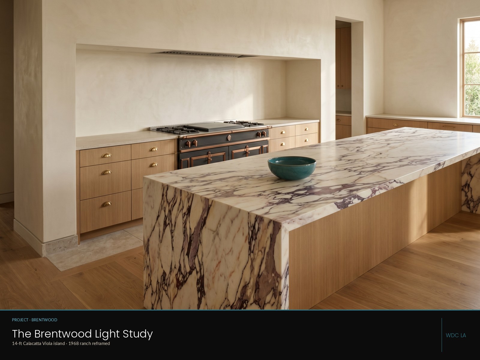 Brentwood kitchen — full custom millwork
