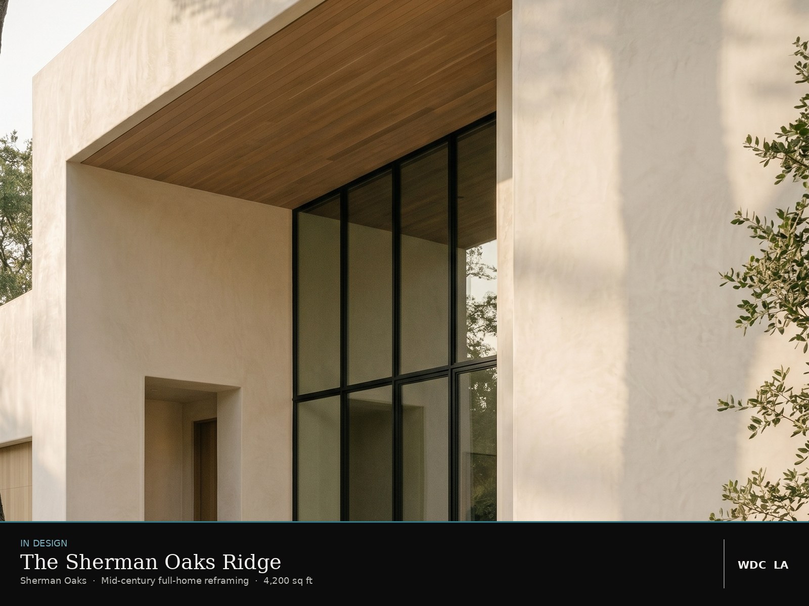 Sherman Oaks ridge — typical hillside topography under the Baseline Hillside Ordinance