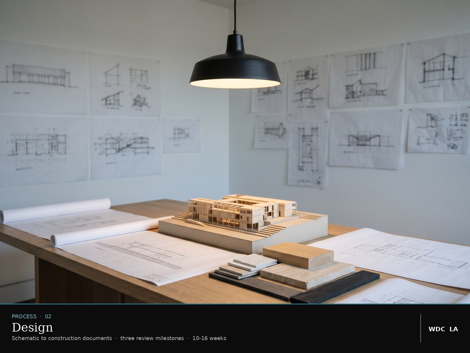 Design — schematic through construction documents